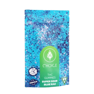 Super Sour Blue Raz 100mg