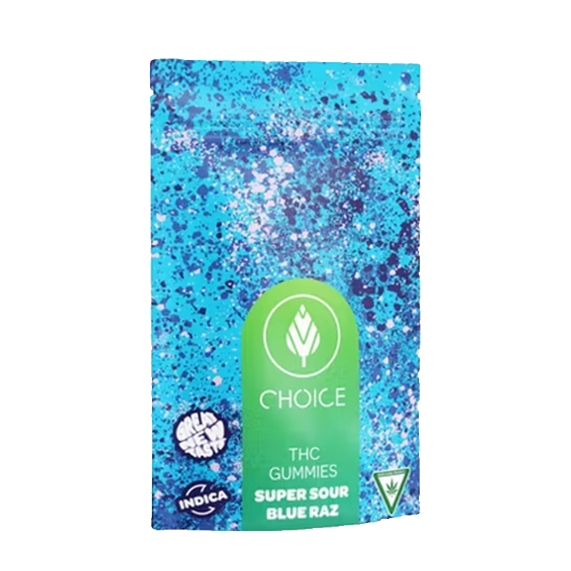 Super Sour Blue Raz 100mg